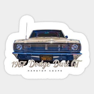 1967 Dodge Dart GT Hardtop Coupe Sticker